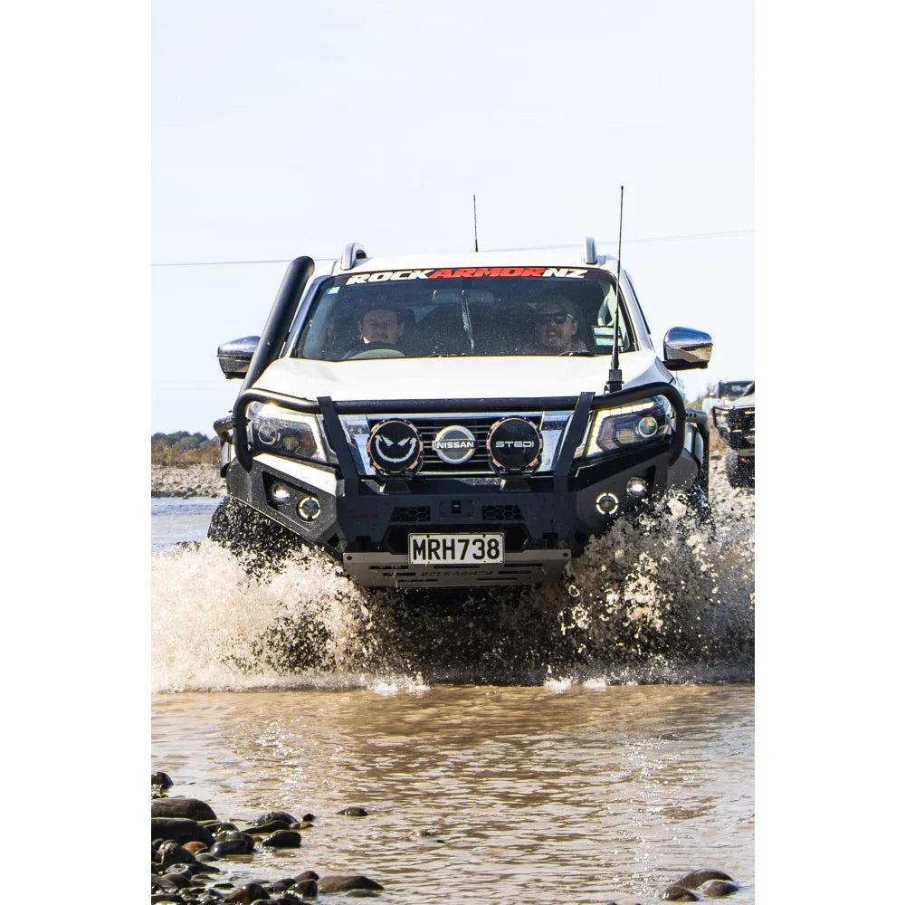 Rockarmor Gt Hoop Bullbar Combo Pack - Nissan Navara D23 Np300 2015 To Current