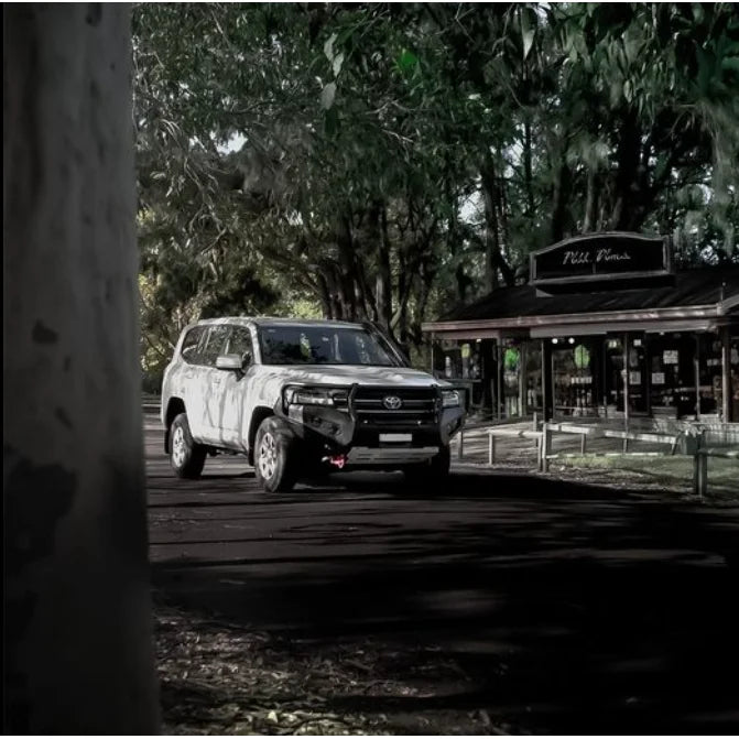 Rockarmor Gt Steel Hoop Bullbar - Toyota 300 Series 2021-2024 (Full Bar Replacement) - Winch Bar