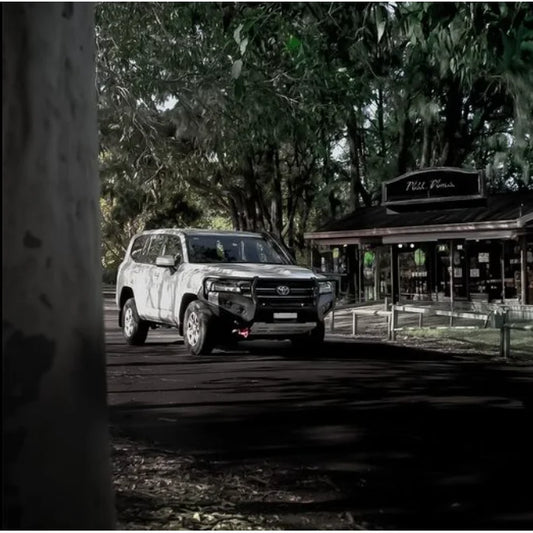 Rockarmor Gt Steel Hoop Bullbar - Toyota 300 Series 2021-2024 (Full Bar Replacement) - Winch Bar