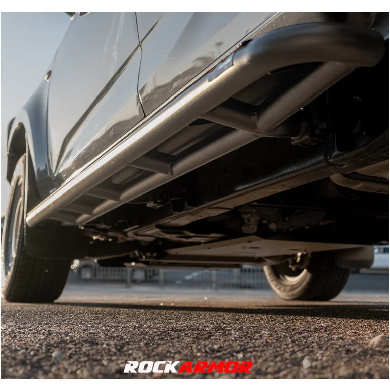 Rockarmor Steel Rock Sliders Side Steps To Suit Mazda Bt50 08/20 + - Side Steps