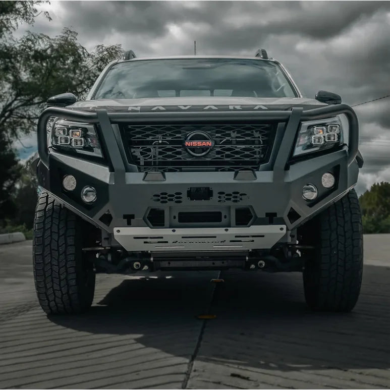 Rockarmor Gt Hoop Bullbar Combo Pack - Nissan Navara D23 Np300 2015 To Current