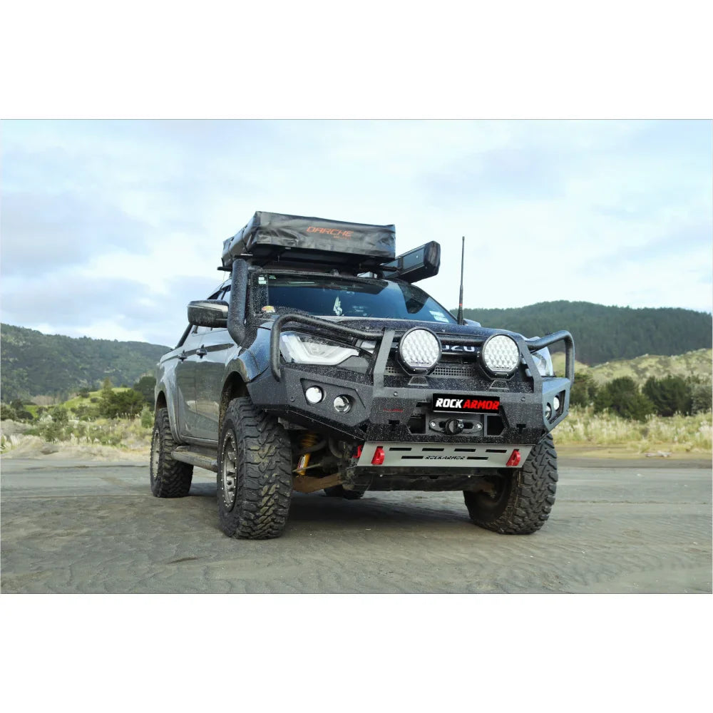 Rockarmor Gt Hoop Steel Bullbar - Isuzu Dmax 08/2020-2024 PFL (Full Bar Replacement) - Winch Bar