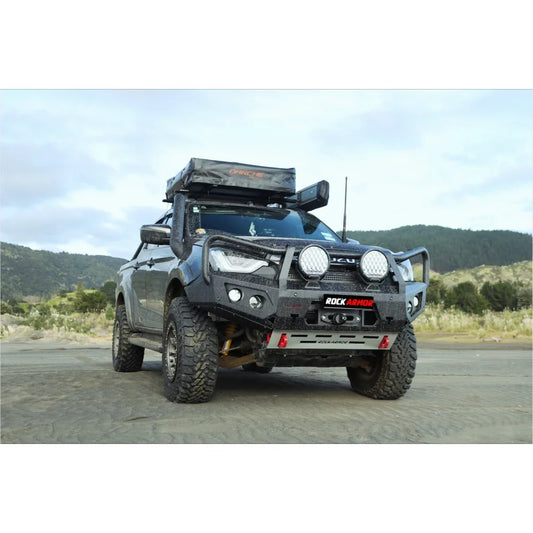 Rockarmor Gt Hoop Steel Bullbar - Isuzu Dmax 08/2020-2024 PFL (Full Bar Replacement) - Winch Bar