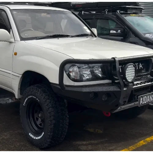 Rockarmor GT Hoop Steel Bullbar - Landcruiser 100 Series 98-07 - Winch Bar