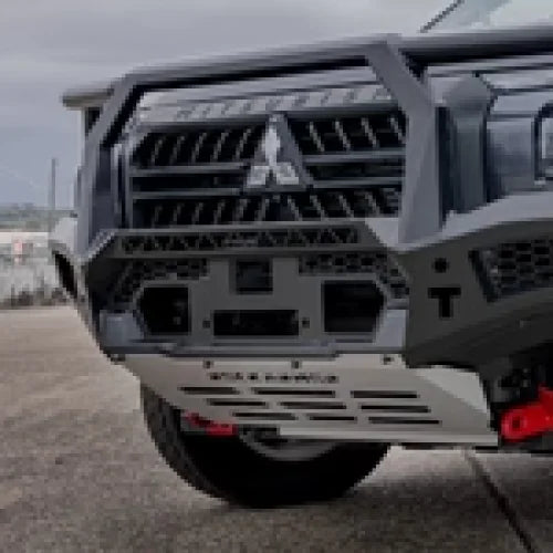 Rockarmor Gt Hoop Steel Bullbar - Mitsubishi Mv Triton 2024 + - Winch Bar