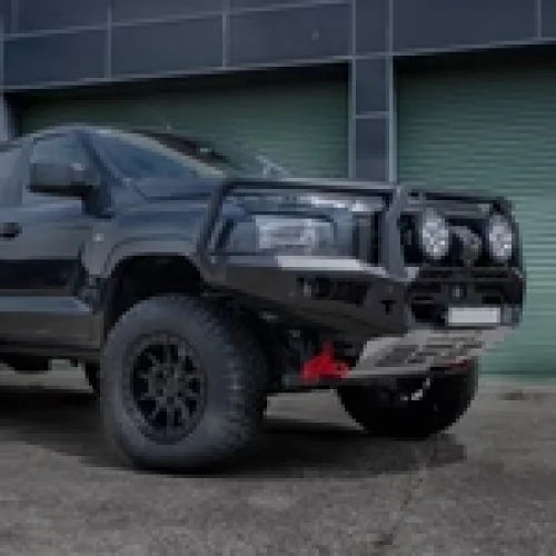 Rockarmor Gt Hoop Steel Bullbar - Mitsubishi Mv Triton 2024 + - Winch Bar