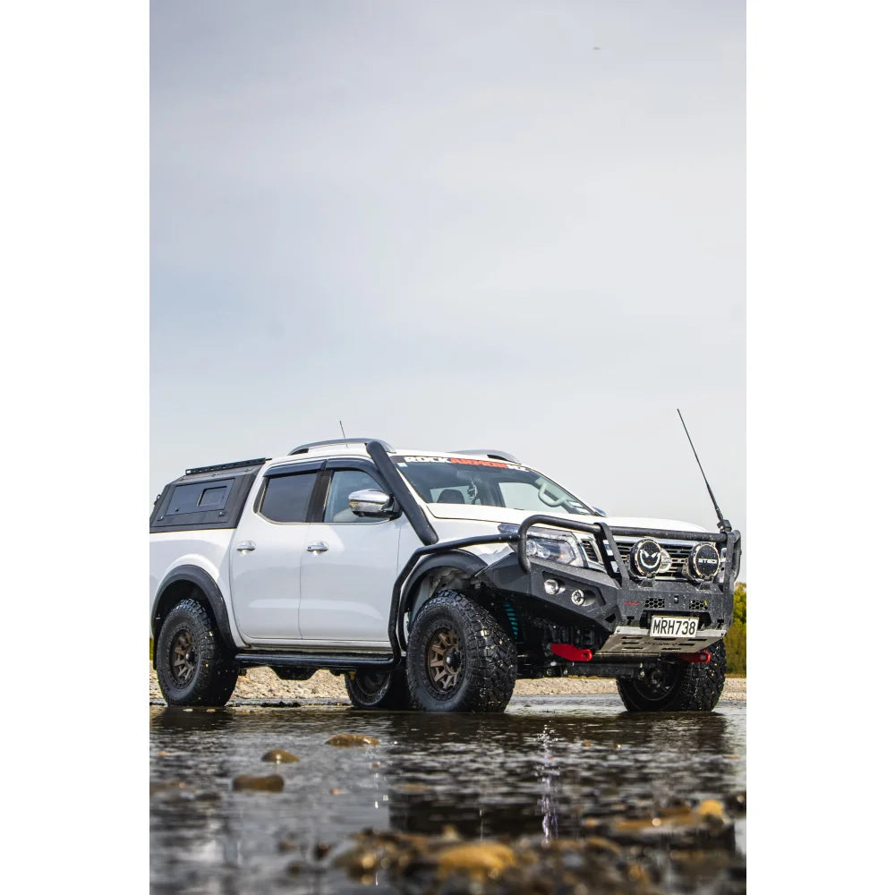 Rockarmor Gt Hoop Steel Bullbar - Nissan Navara Np300 2015 - Current - Winch Bar