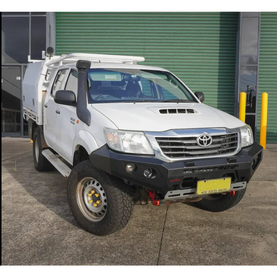Rockarmor Gt Hoopless Steel Bullbar - Toyota Hilux N70 2012-2015 - Winch Bar