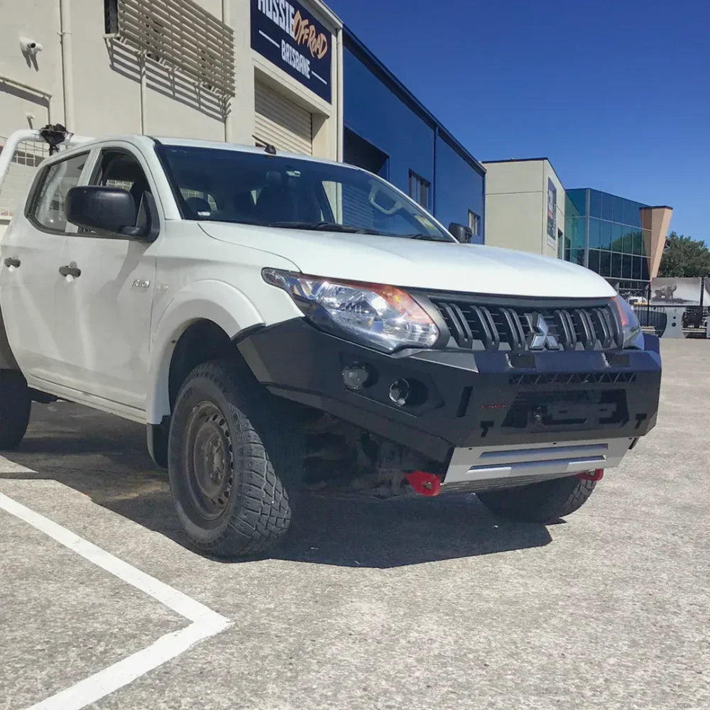 Rockarmor Gt Steel Hoopless Bullbar - Mitsubishi Mq Triton (Full Bar Replacement)