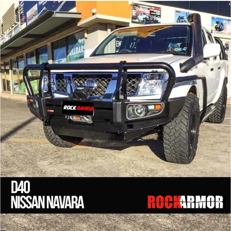 Rockarmor Premium Bullbar Frontal Combo To Suit Nissan D40 & Pathfinder R51 2005-2015 - Winch Bar Combo
