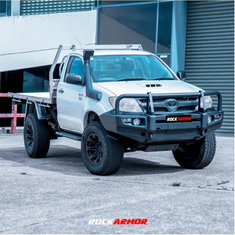 Rockarmor Steel Rockslider Side Steps To Suit Toyota Hilux N70 2005-2015 Single Cab - Side Steps